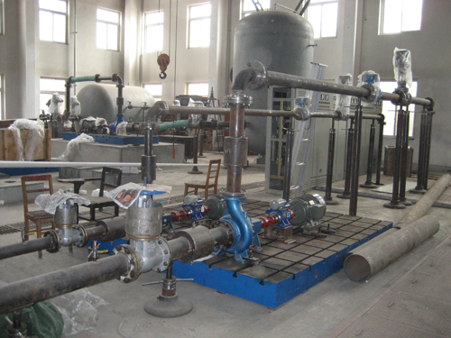 南元水泵测试车间